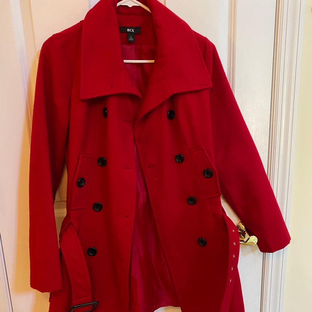 BCX Red Peacoat